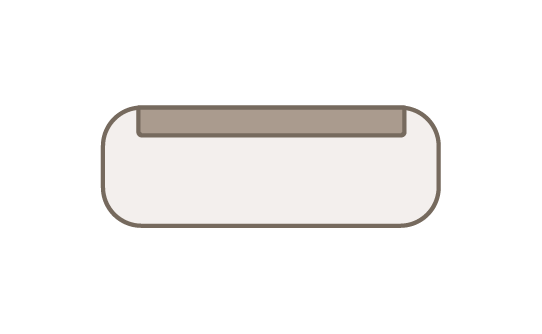 E Eetkamerbank 2 Rondingen 220