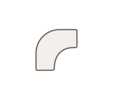 Bank90px 1 Zits Hoekelement Rond