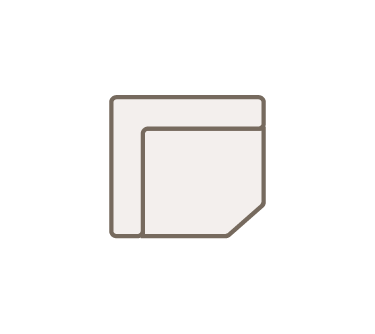 Bank90px 1 Zits Hoekelement Trapeze